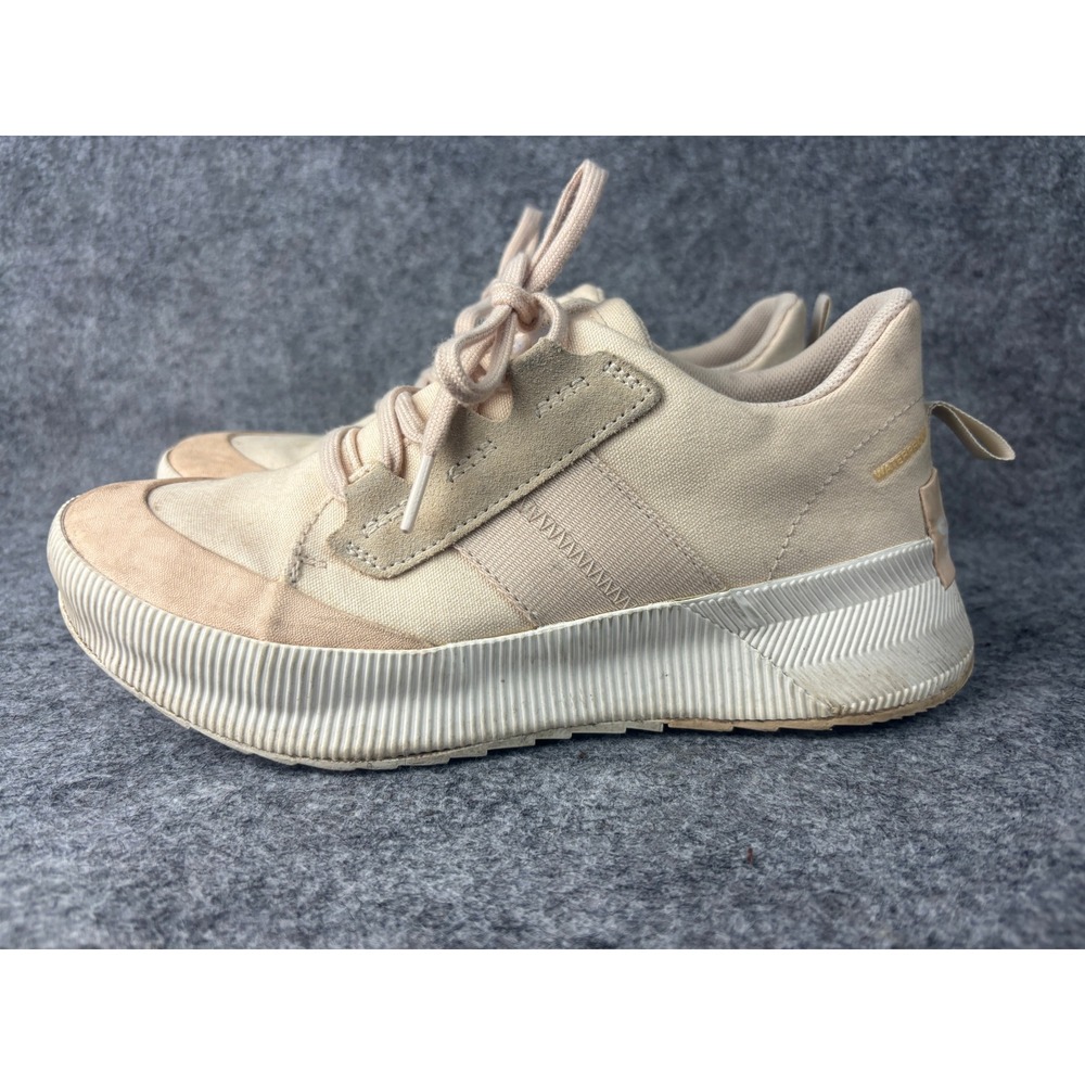 Sorel Out‎ N About III Low Sneakers Womens Size 8 Peach Waterproof NL4970-844